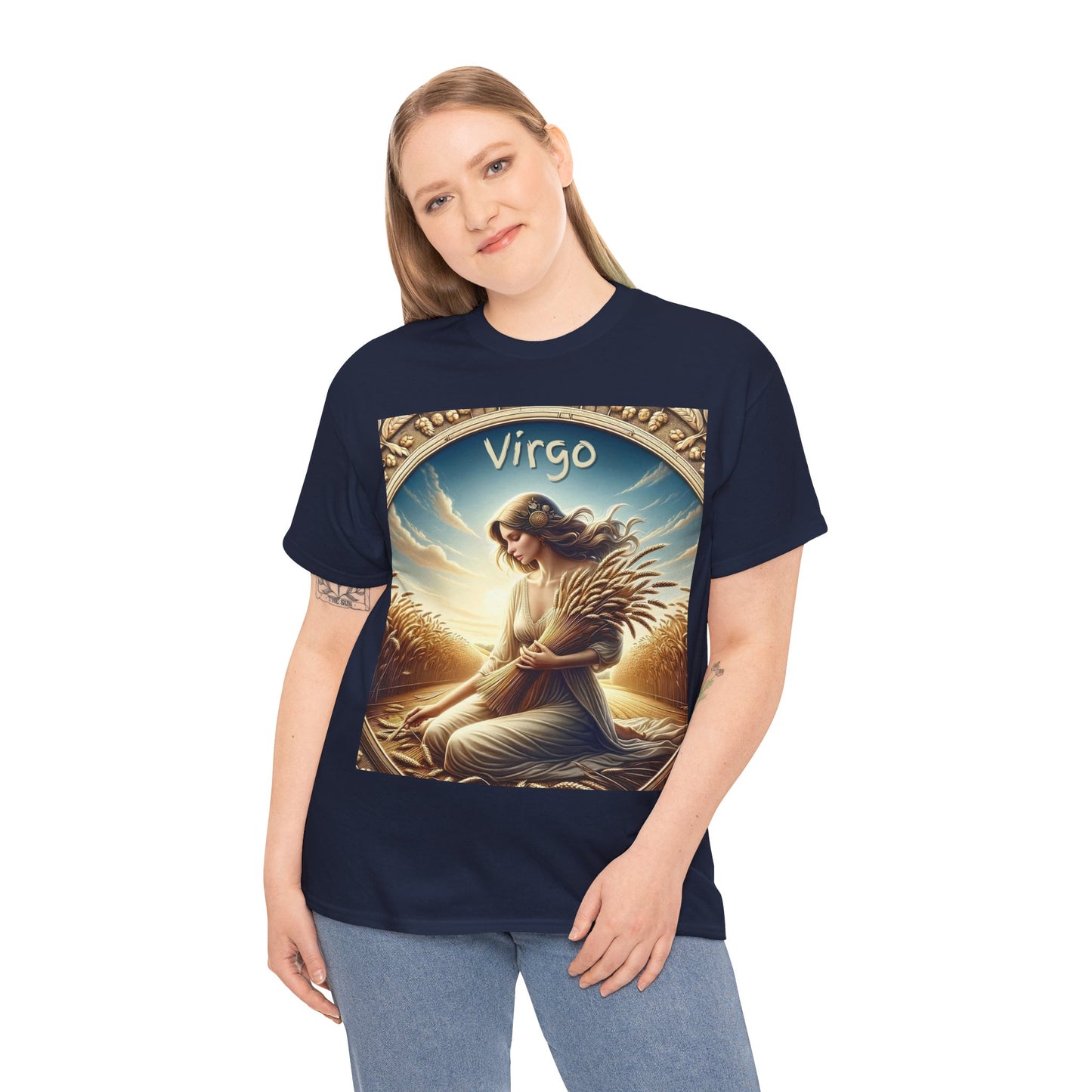 Virgo Unisex Heavy Cotton Tee