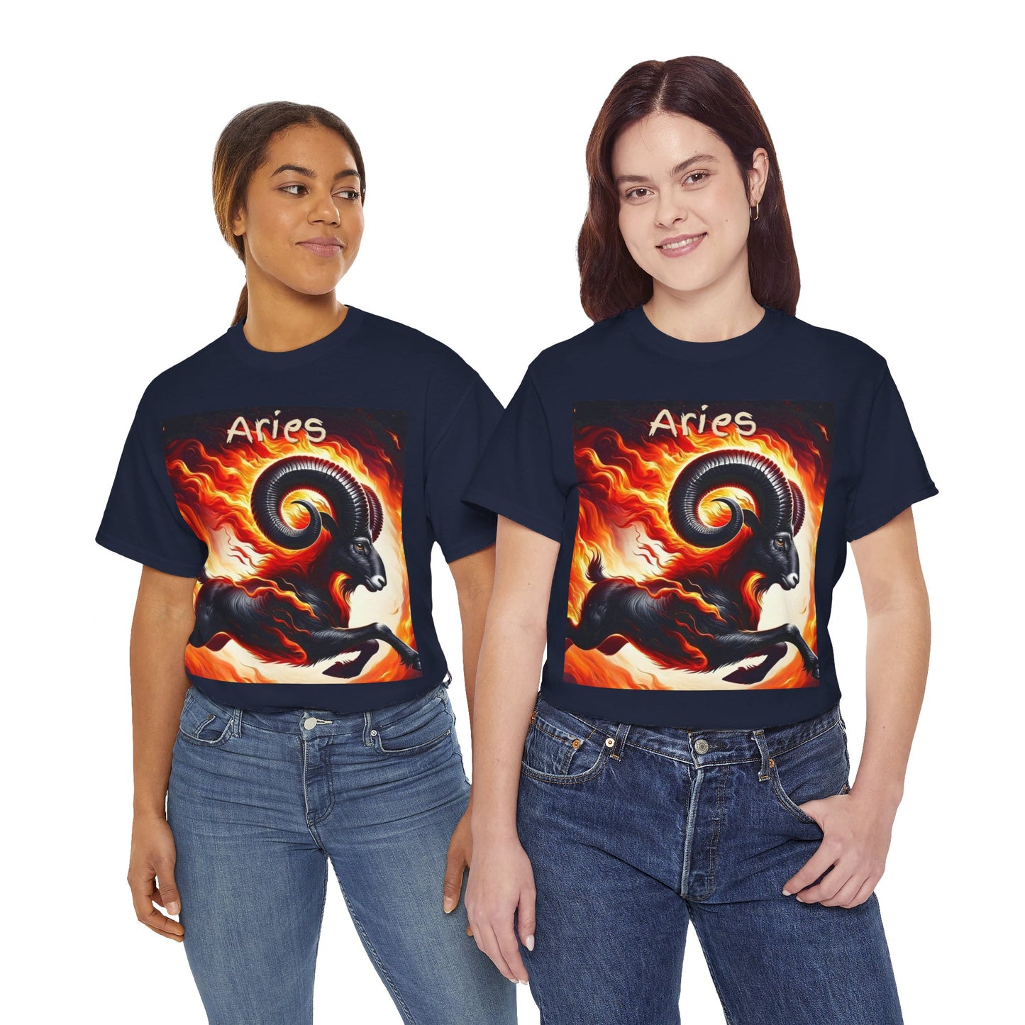 Aries Unisex Heavy Cotton Tee
