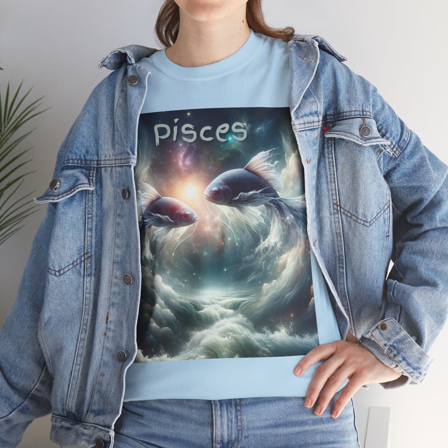 Pisces Unisex Heavy Cotton Tee
