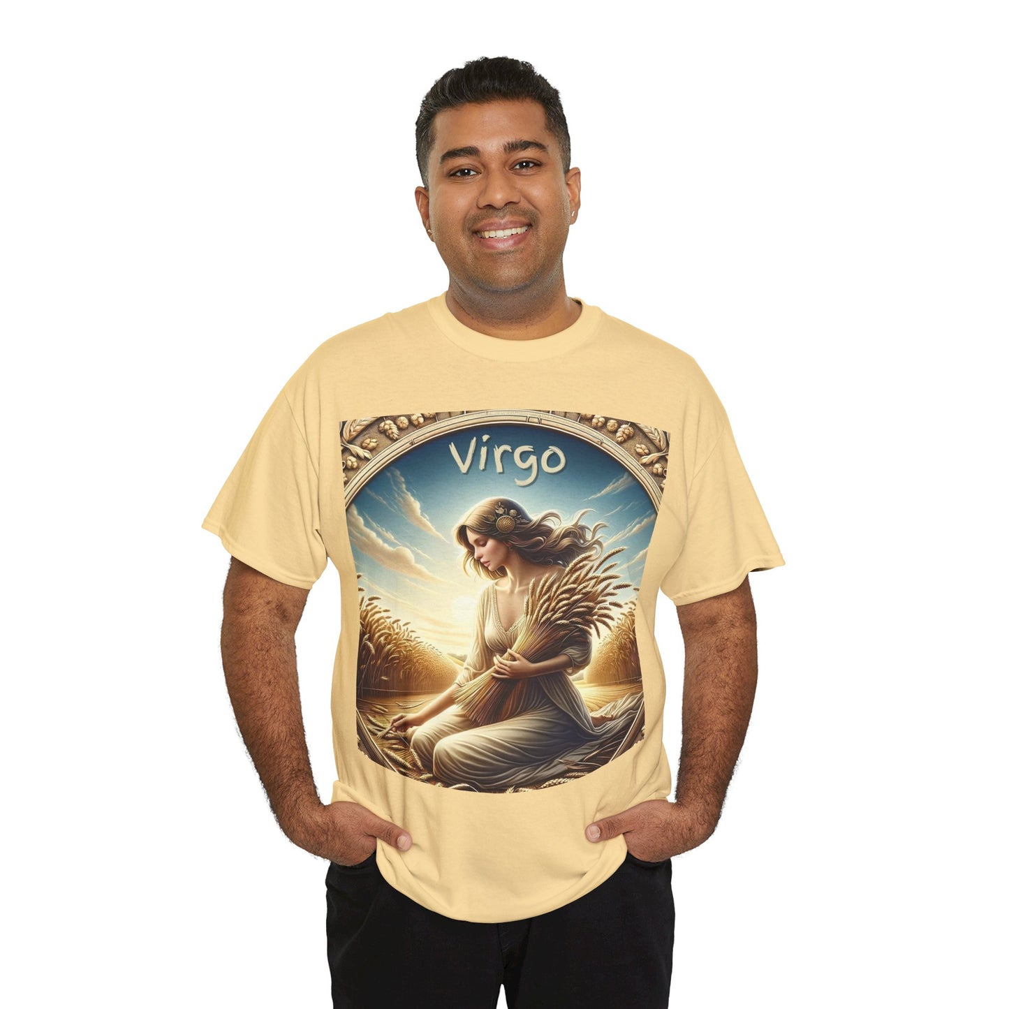 Virgo Unisex Heavy Cotton Tee