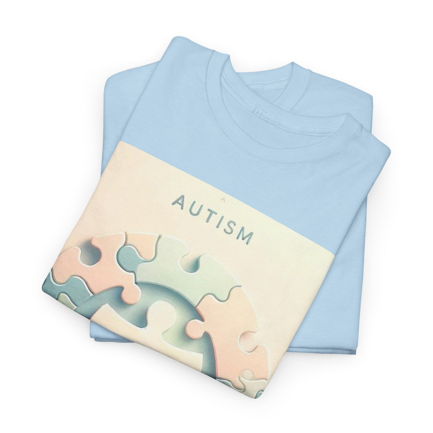 Autism Circle Unisex Heavy Cotton Tee
