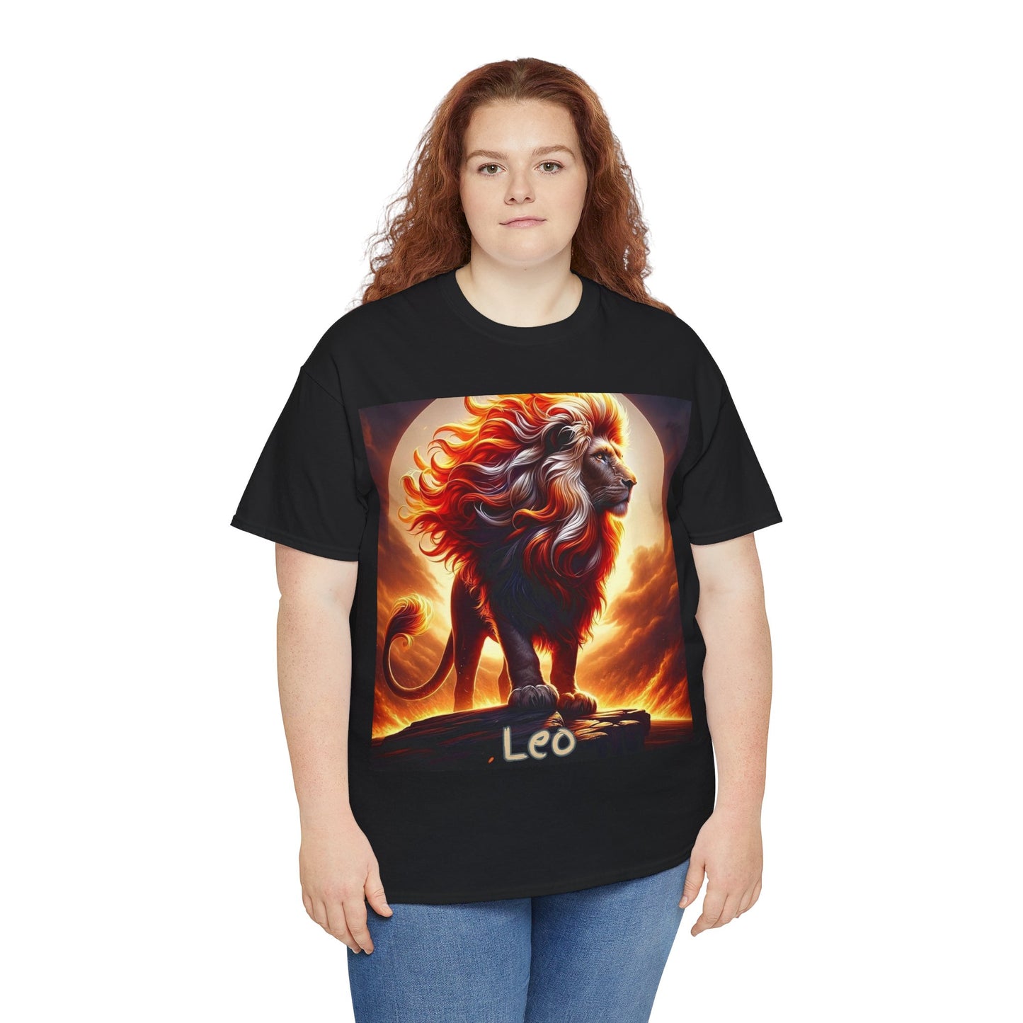 Leo Unisex Heavy Cotton Tee