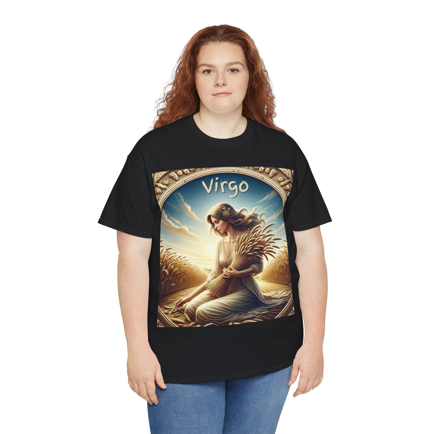 Virgo Unisex Heavy Cotton Tee