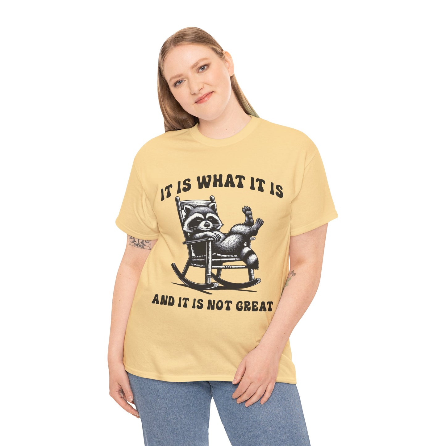 It Is What It Is Unisex Heavy Cotton Tee