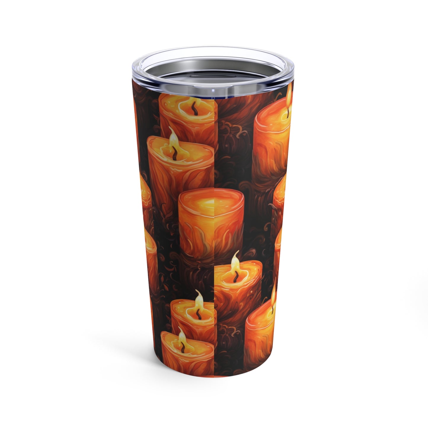 Halloween/Fall Candles Tumbler 20oz