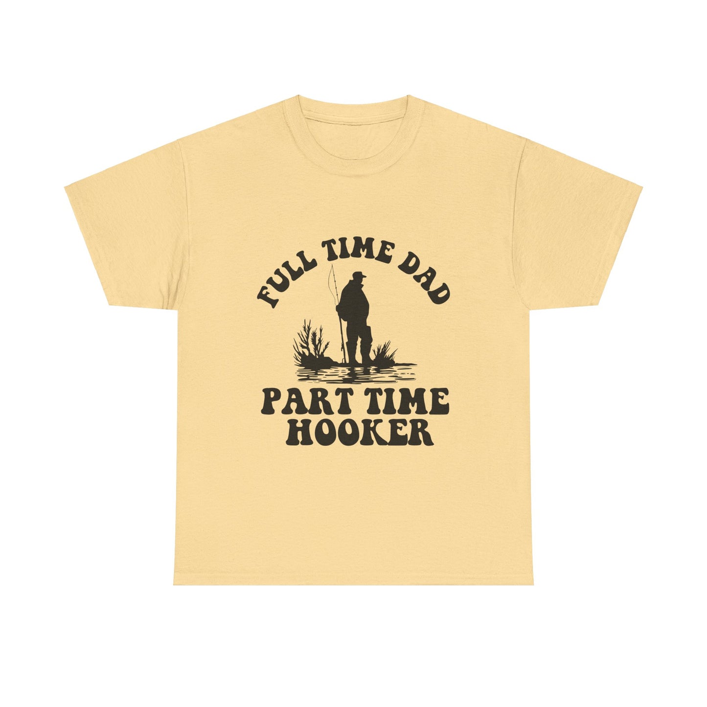 Full Time Dad Unisex Heavy Cotton Tee