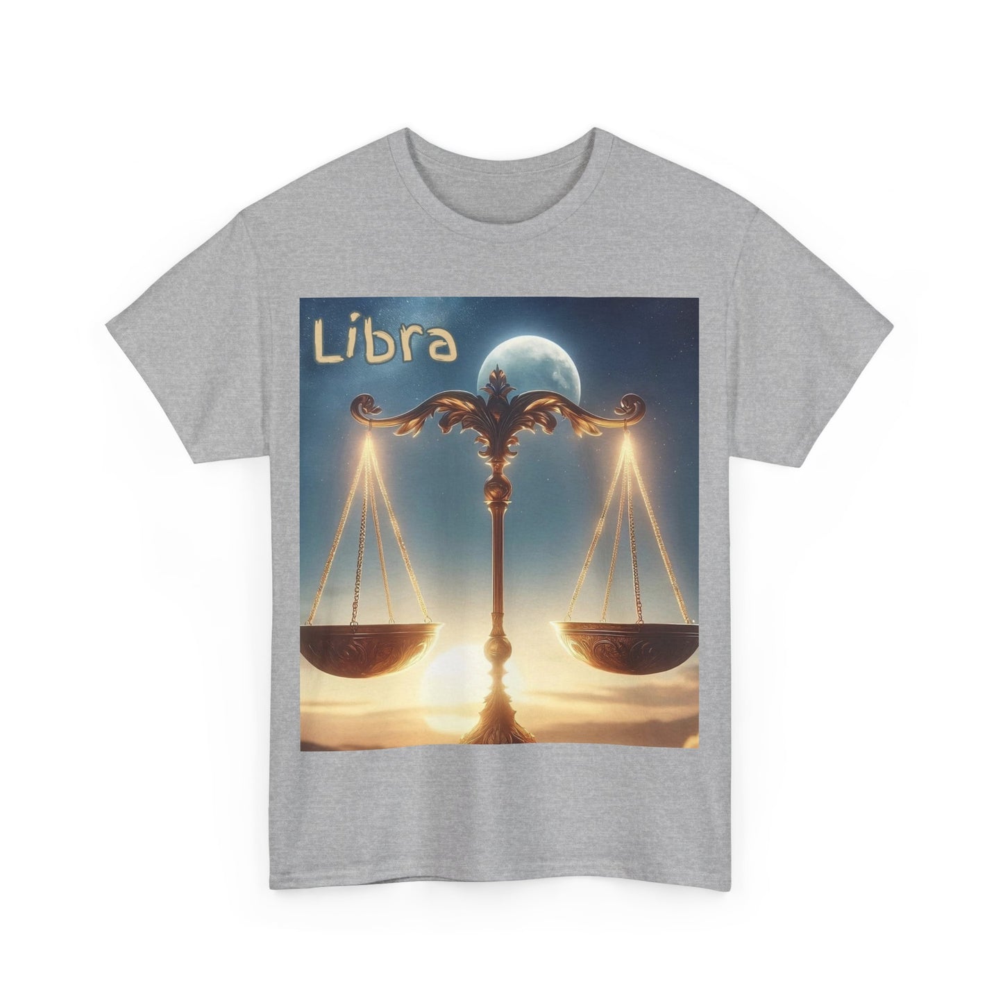 Libra Unisex Heavy Cotton Tee
