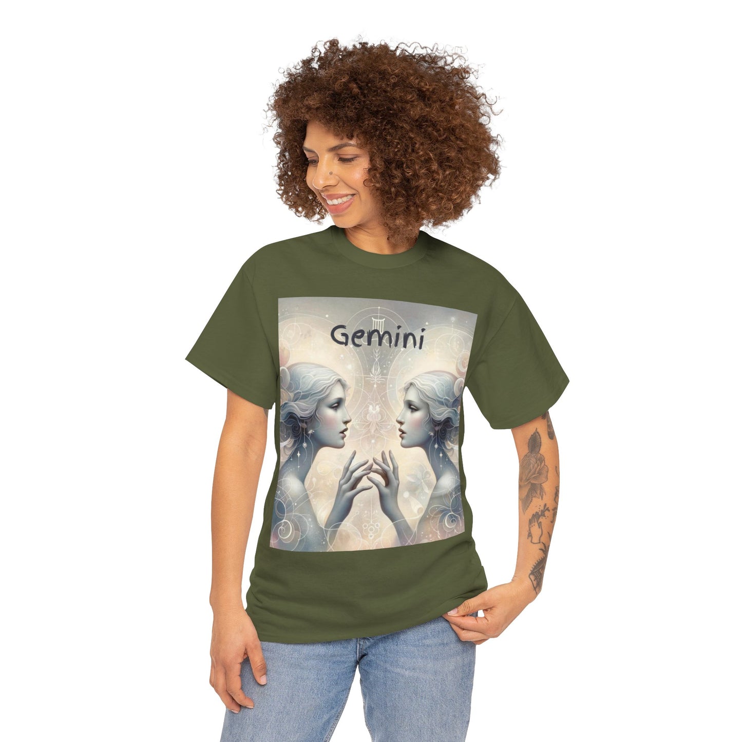 Gemini Unisex Heavy Cotton Tee