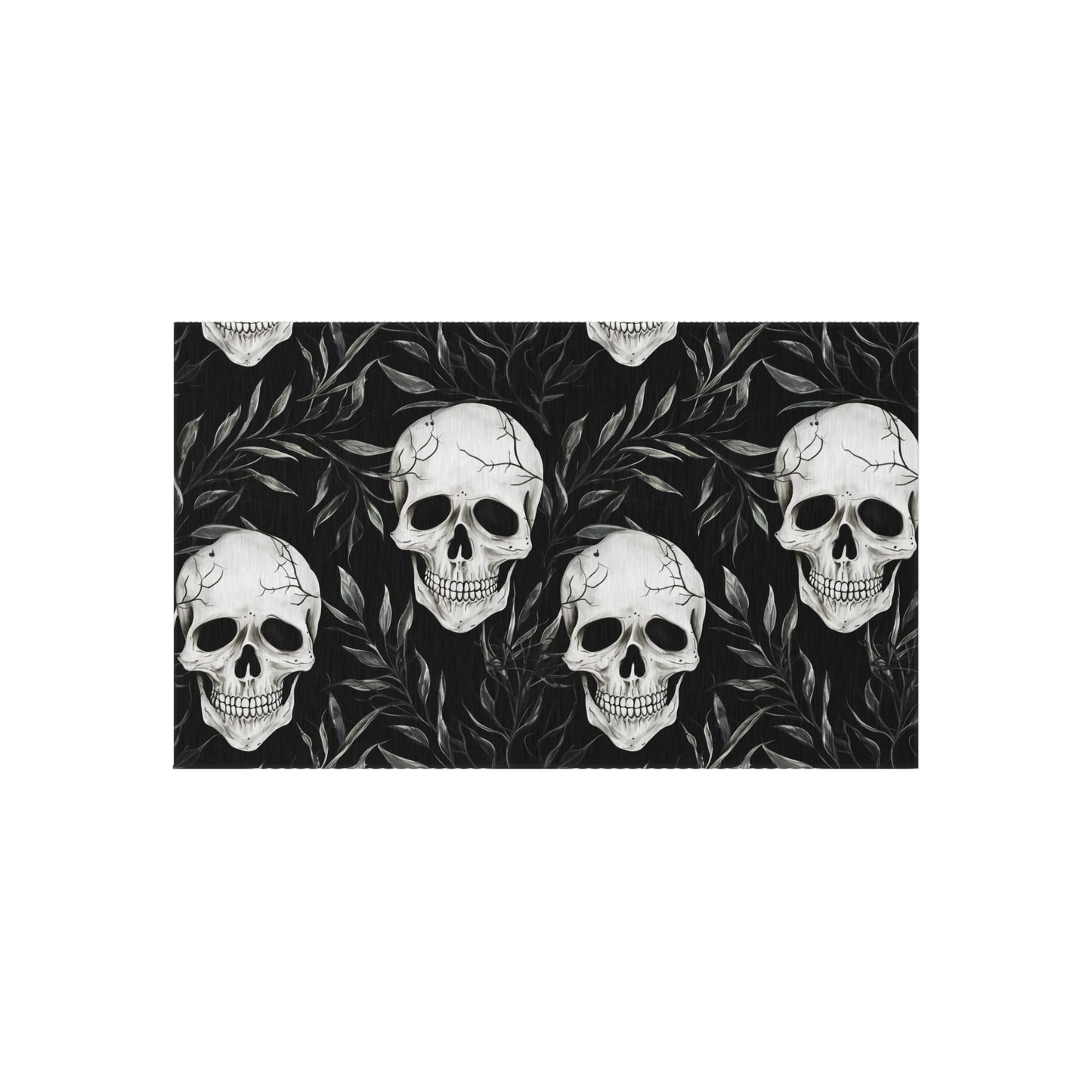 Halloween Skeleton Outdoor Rug