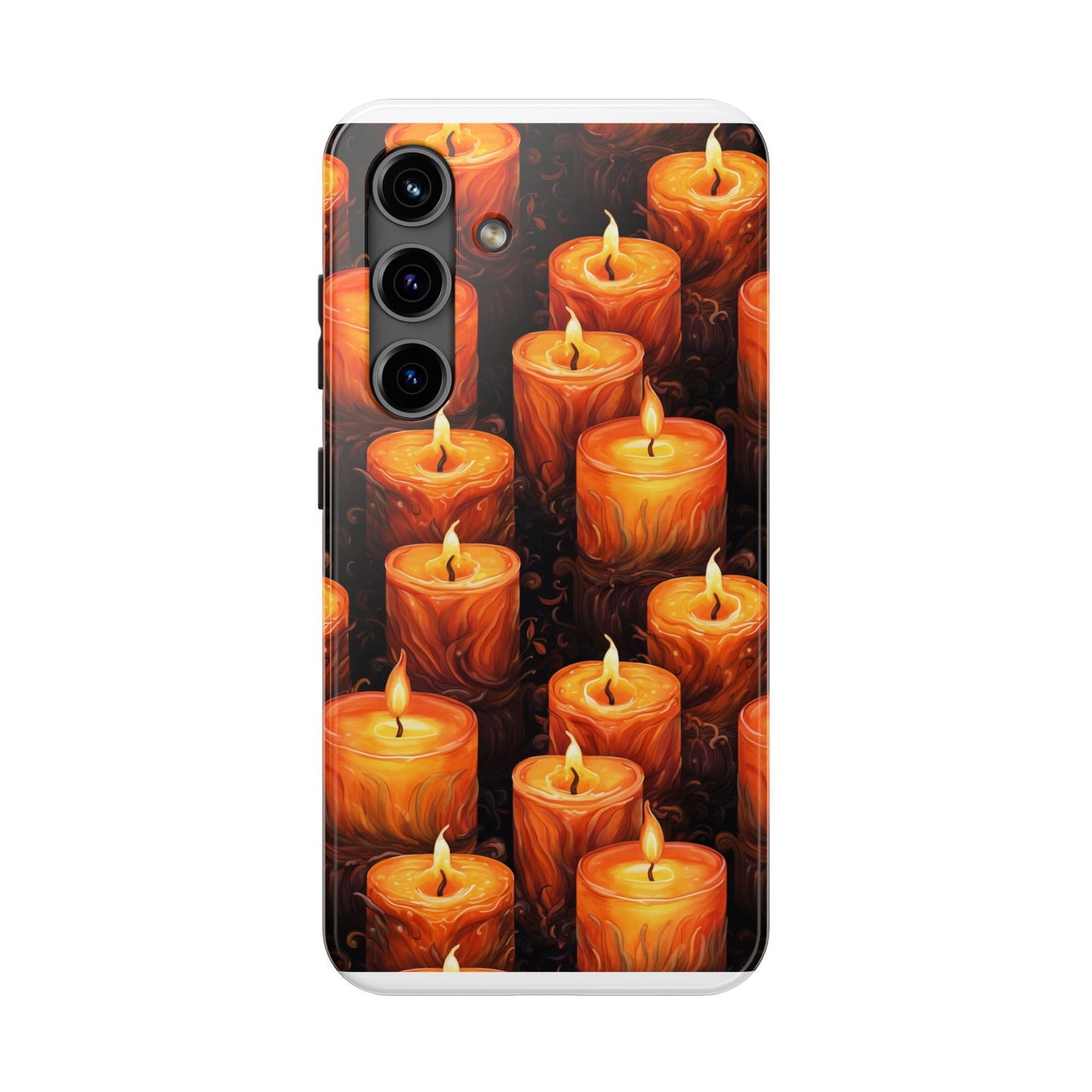 Halloween Candles Tough Phone Cases