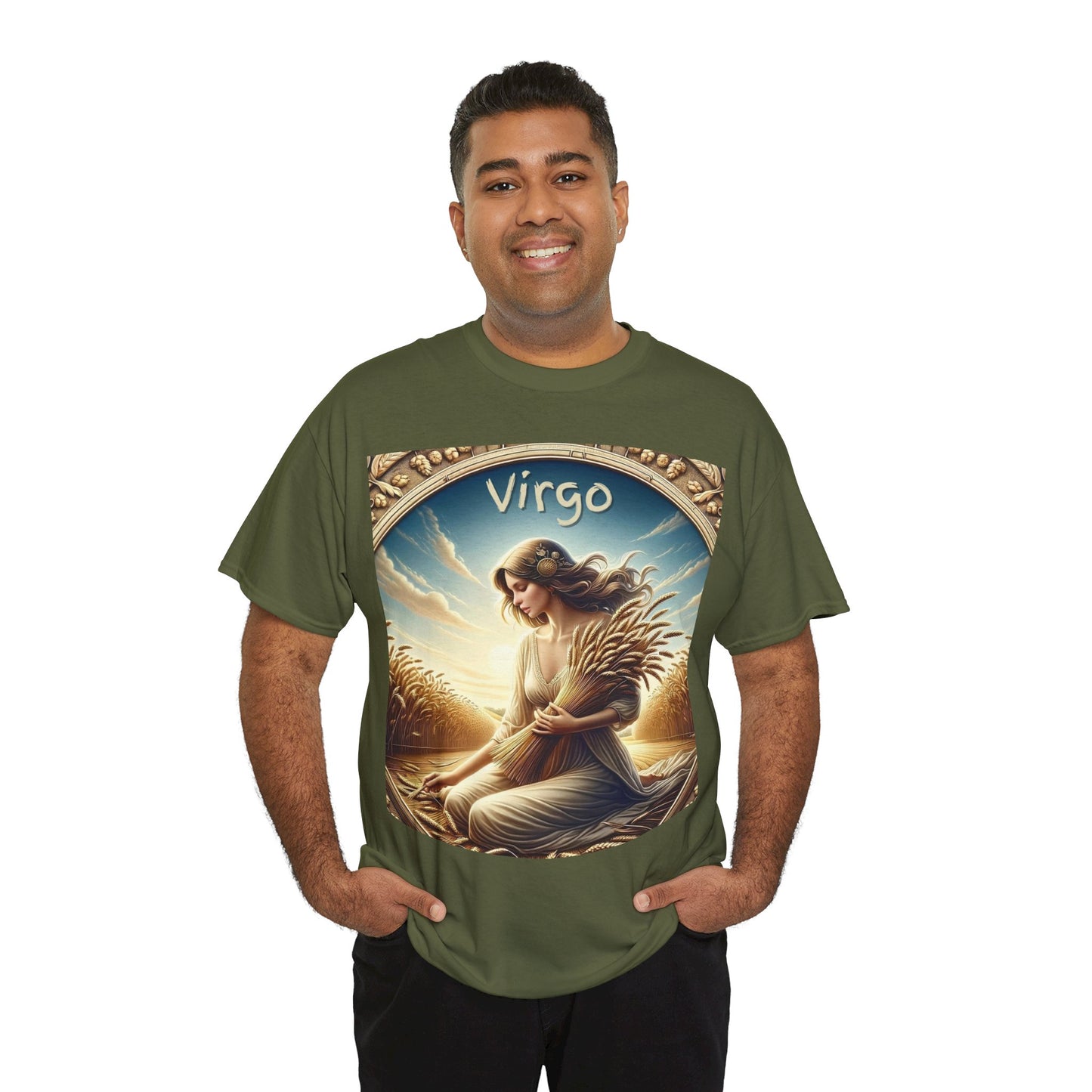 Virgo Unisex Heavy Cotton Tee
