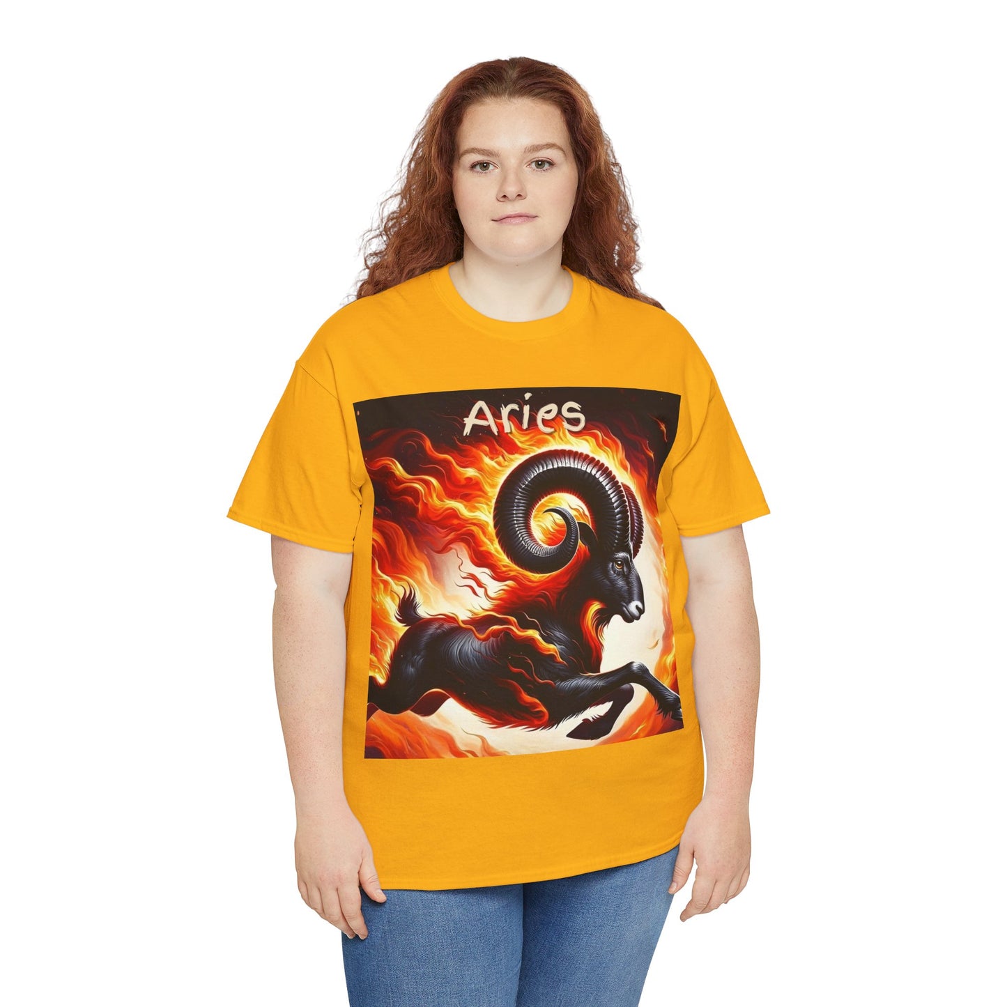 Aries Unisex Heavy Cotton Tee