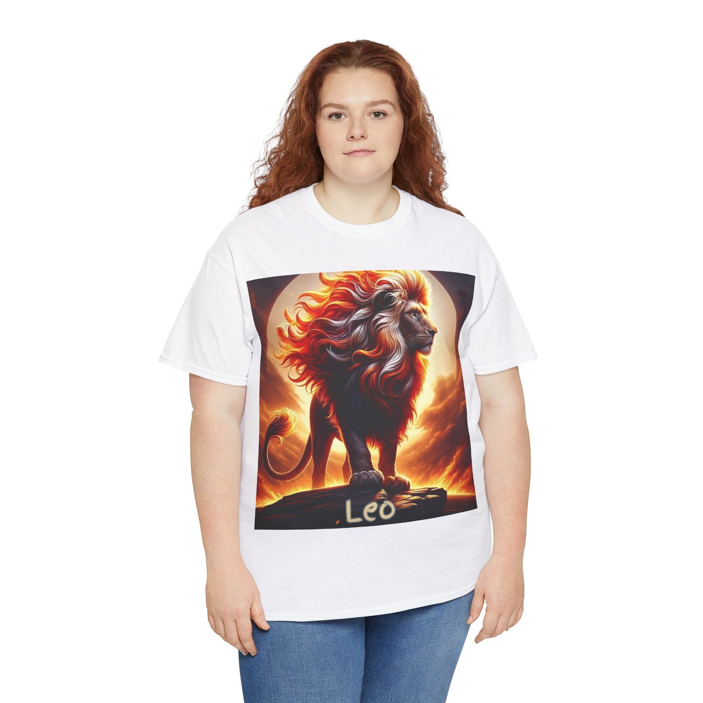 Leo Unisex Heavy Cotton Tee