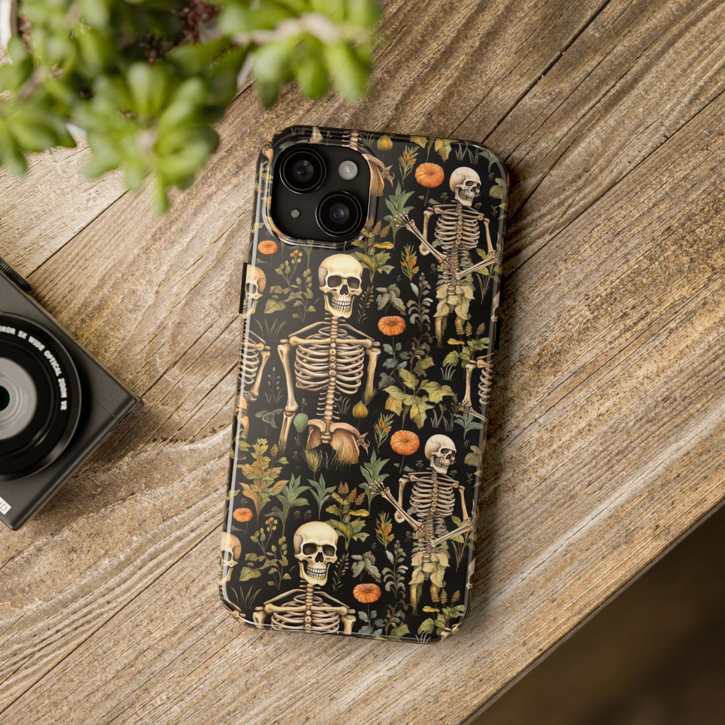 Halloween Skeleton Tough Phone Cases