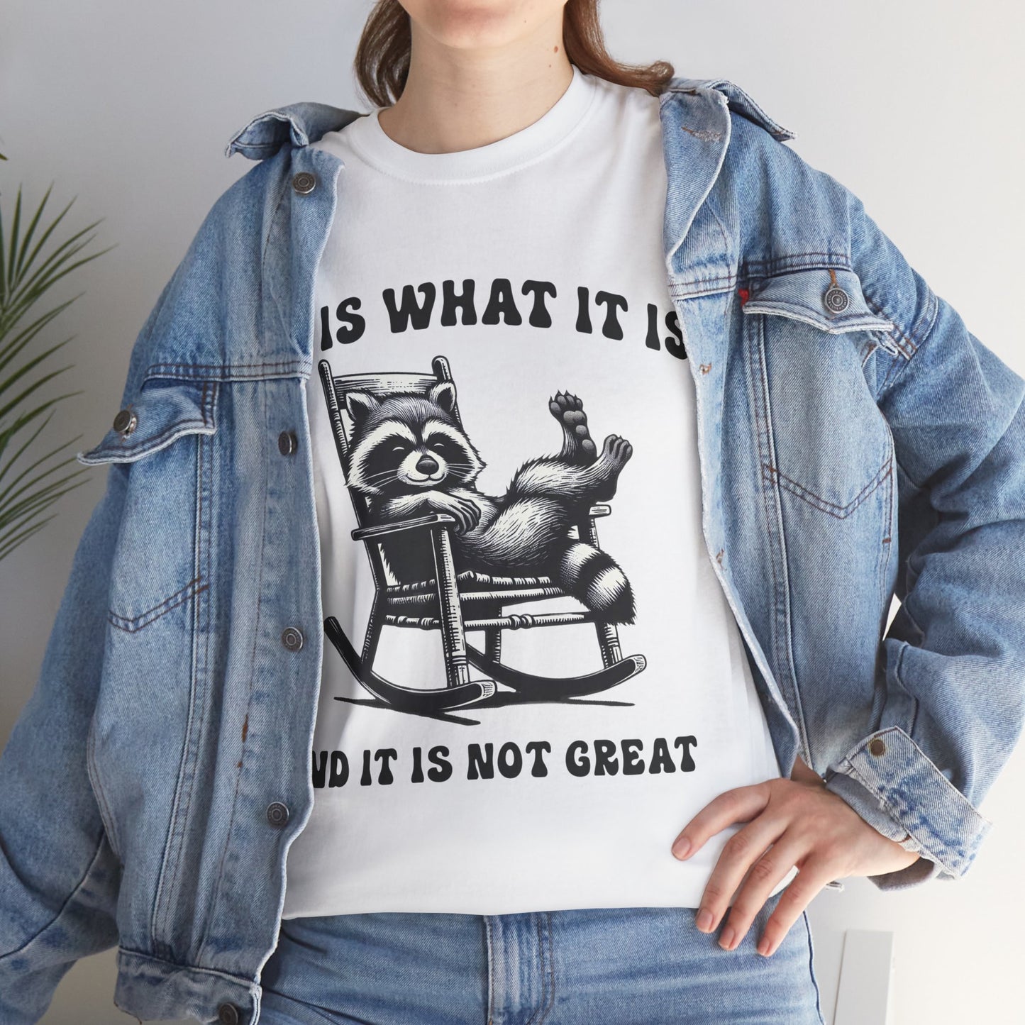 It Is What It Is Unisex Heavy Cotton Tee