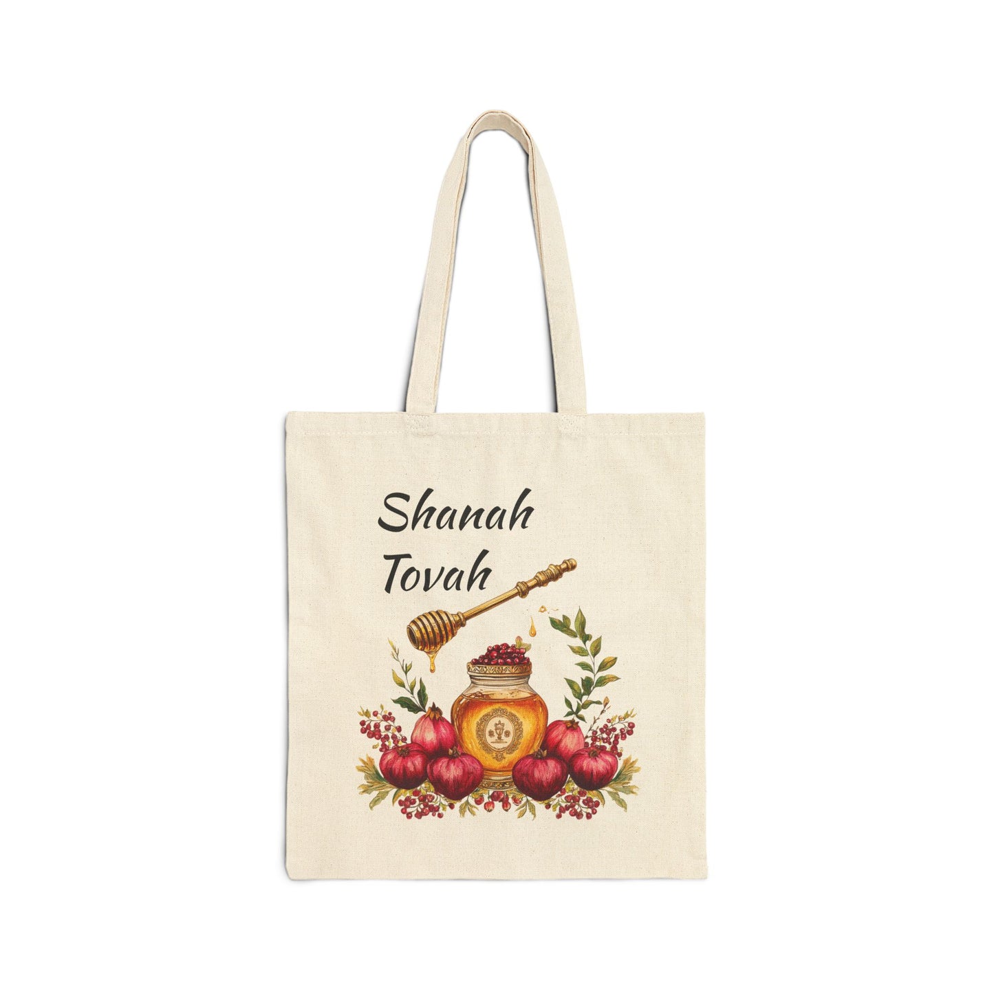 Shanah Tovah Cotton Canvas Tote Bag