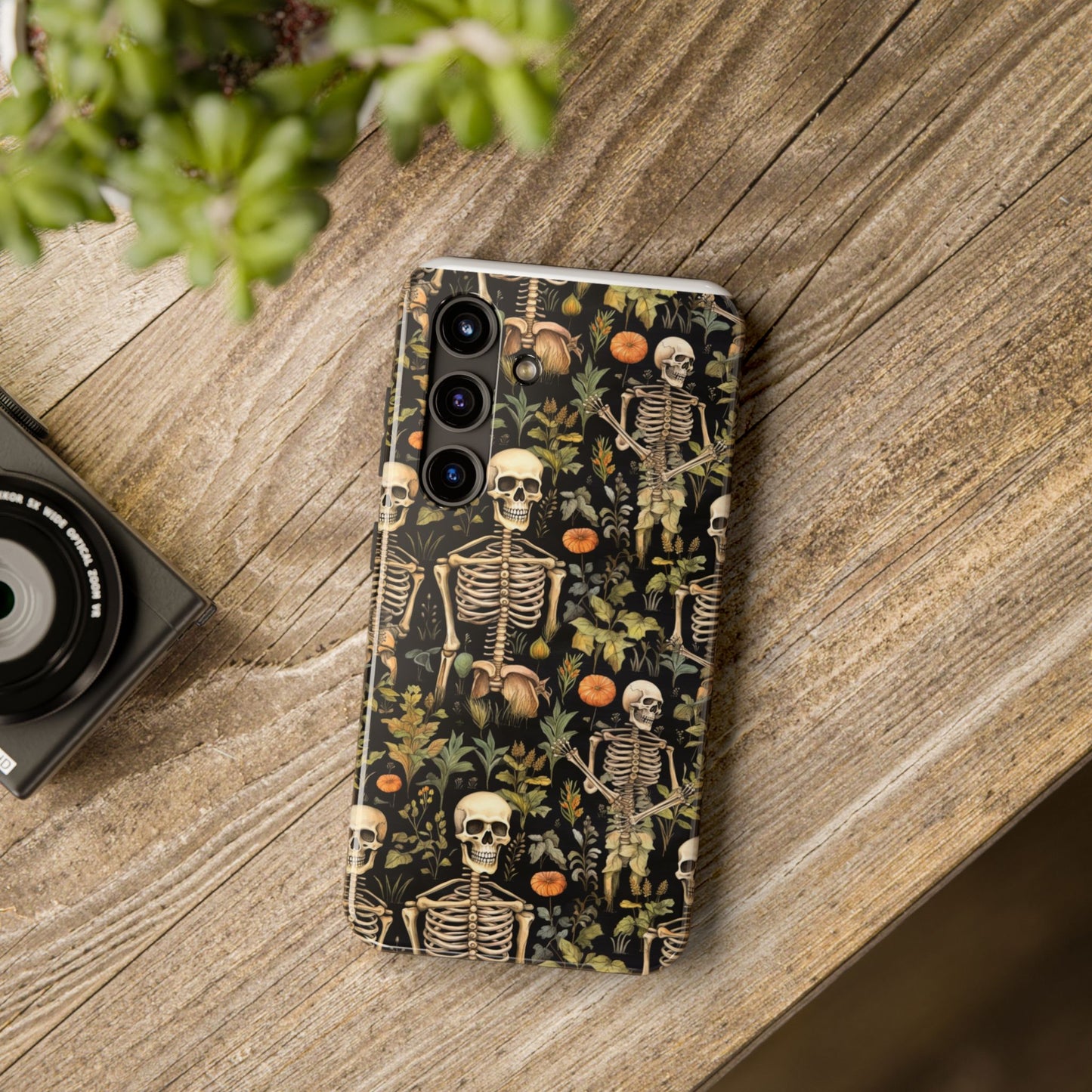 Halloween Skeleton Tough Phone Cases
