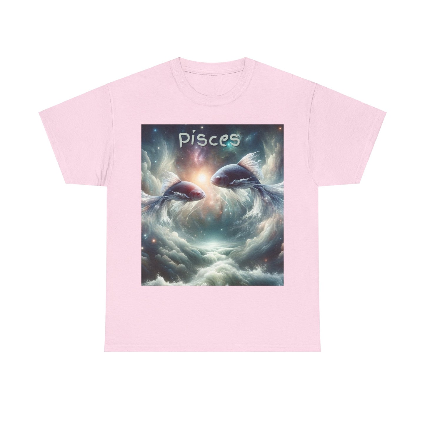 Pisces Unisex Heavy Cotton Tee