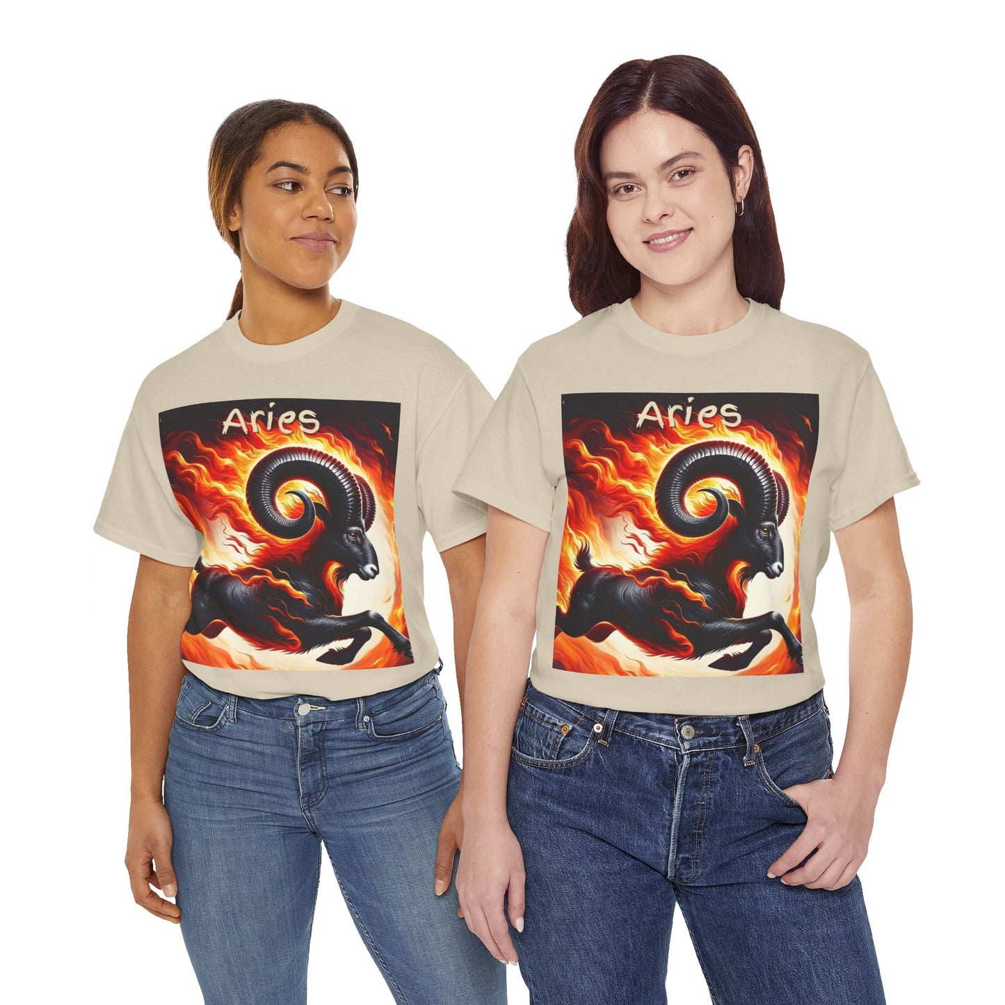Aries Unisex Heavy Cotton Tee