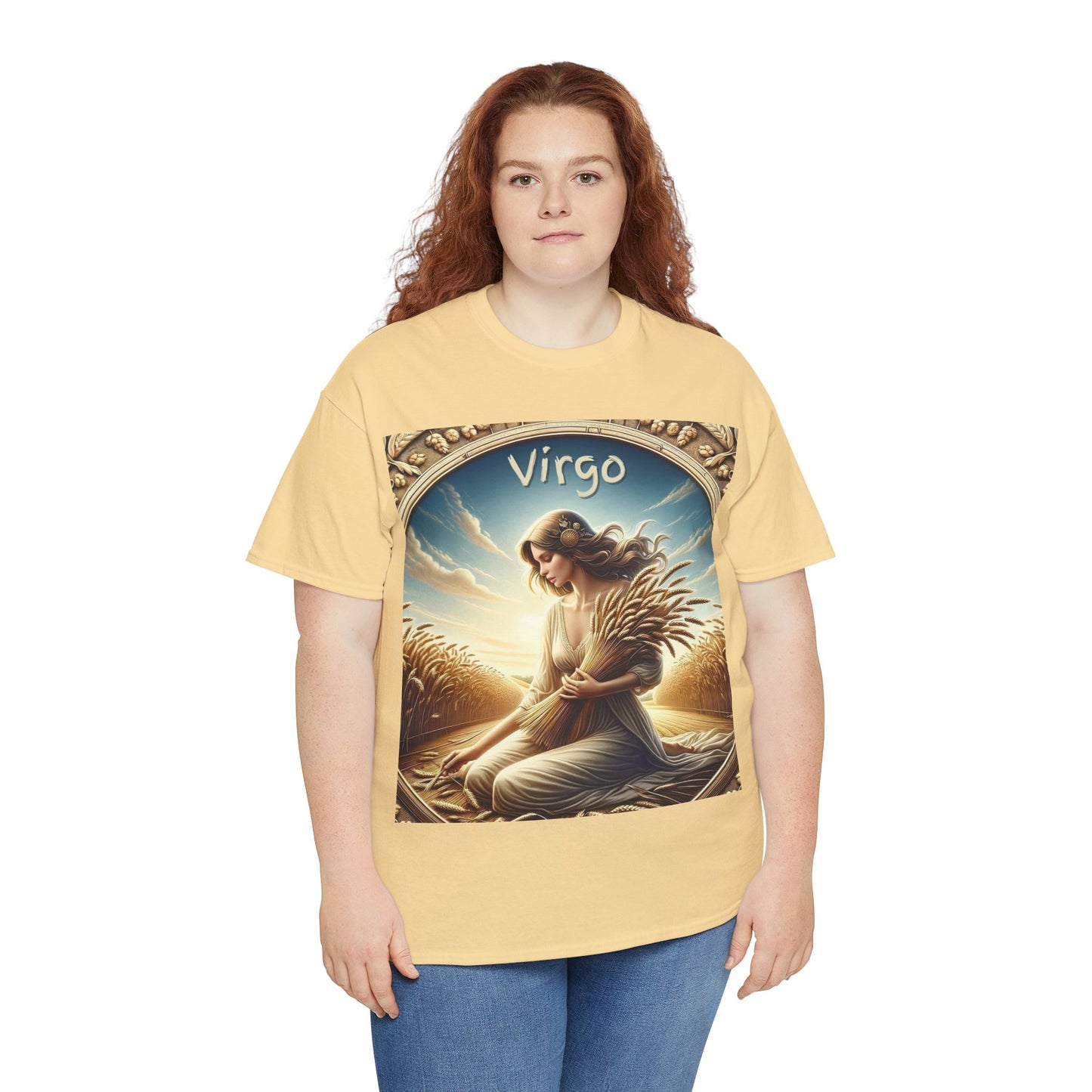 Virgo Unisex Heavy Cotton Tee
