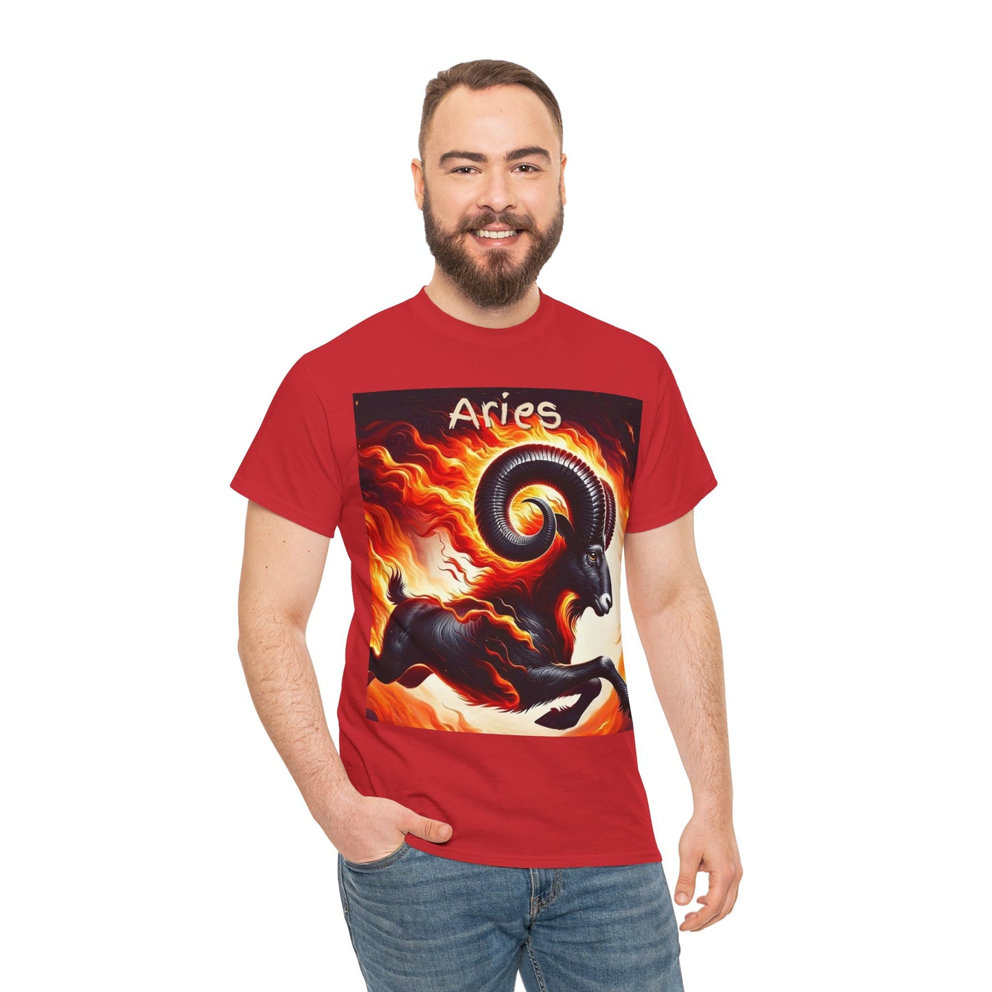 Aries Unisex Heavy Cotton Tee