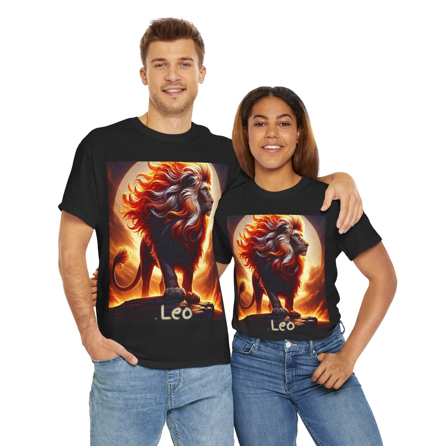 Leo Unisex Heavy Cotton Tee