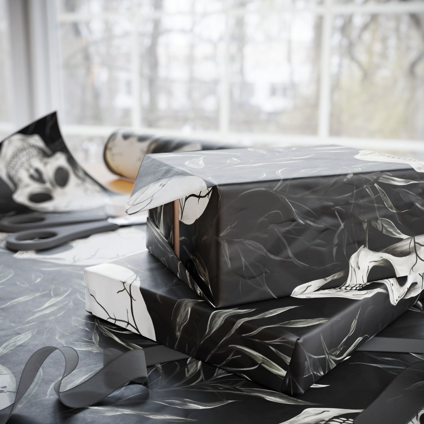 Skull Design Wrapping Papers