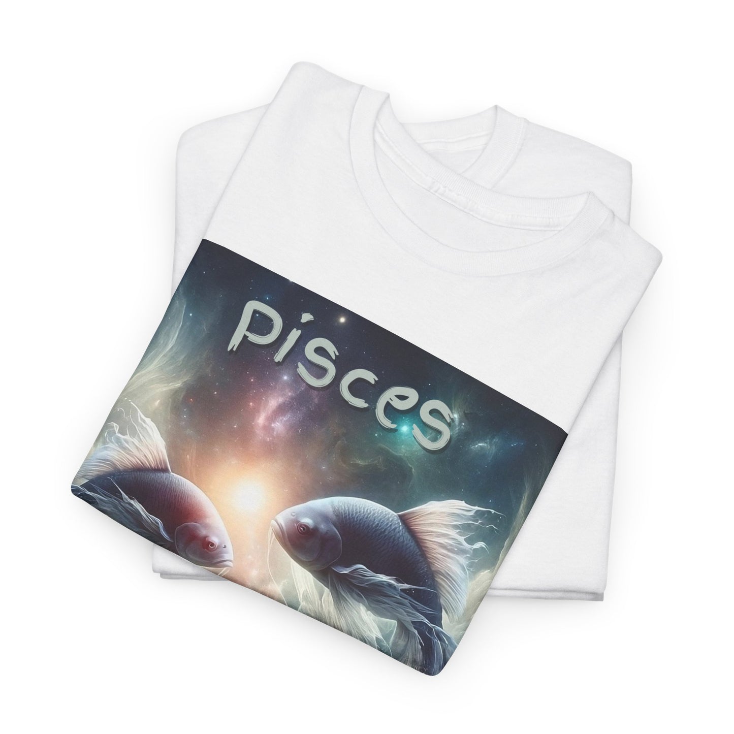 Pisces Unisex Heavy Cotton Tee