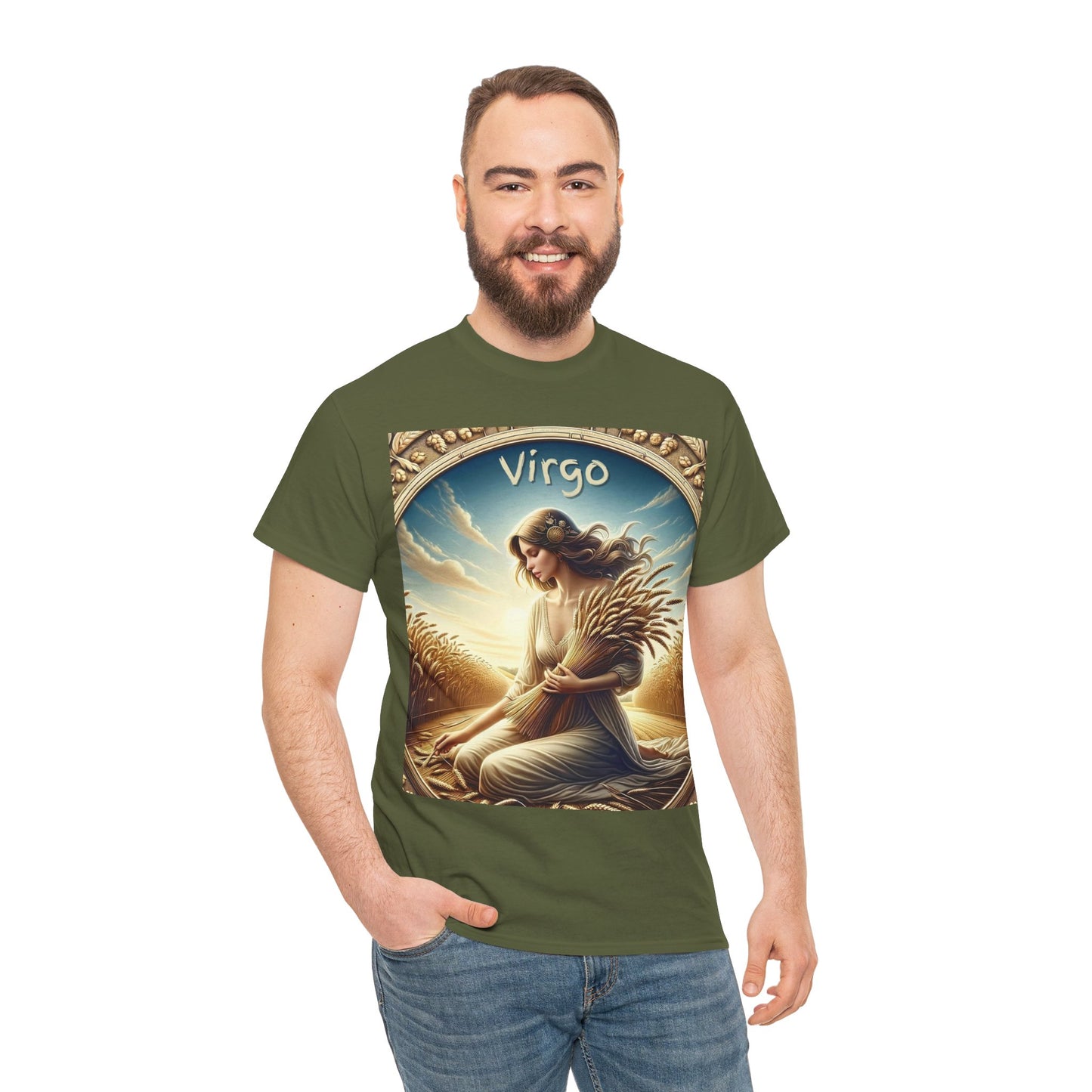 Virgo Unisex Heavy Cotton Tee