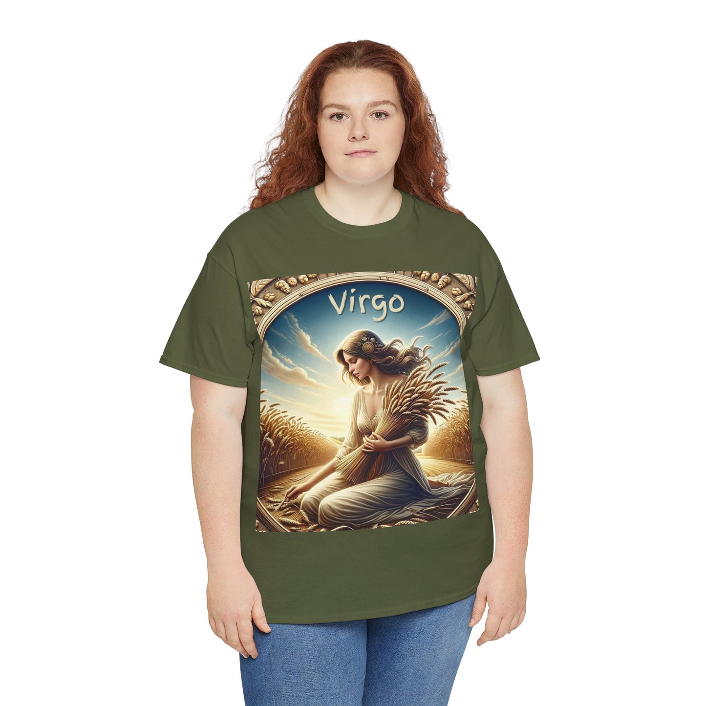 Virgo Unisex Heavy Cotton Tee