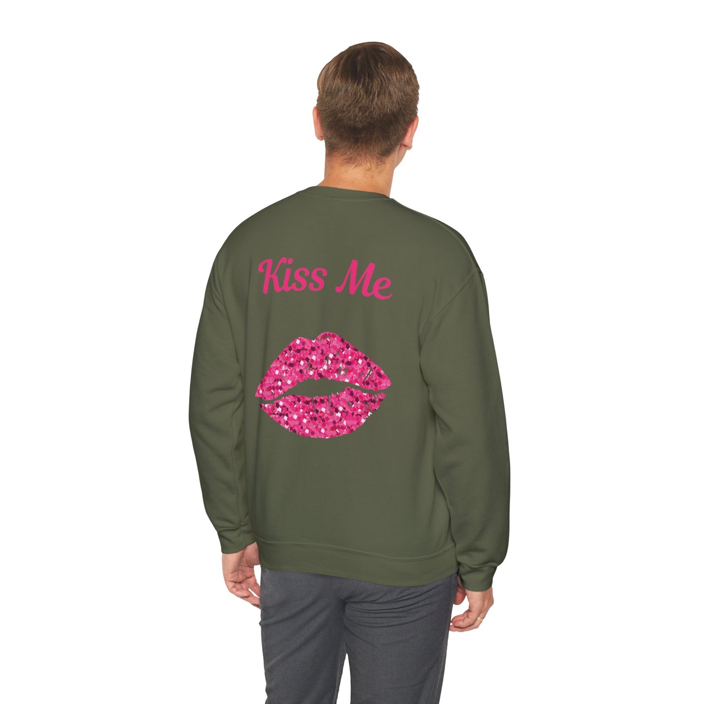 Kiss Me Unisex Heavy Blend™ Crewneck Sweatshirt