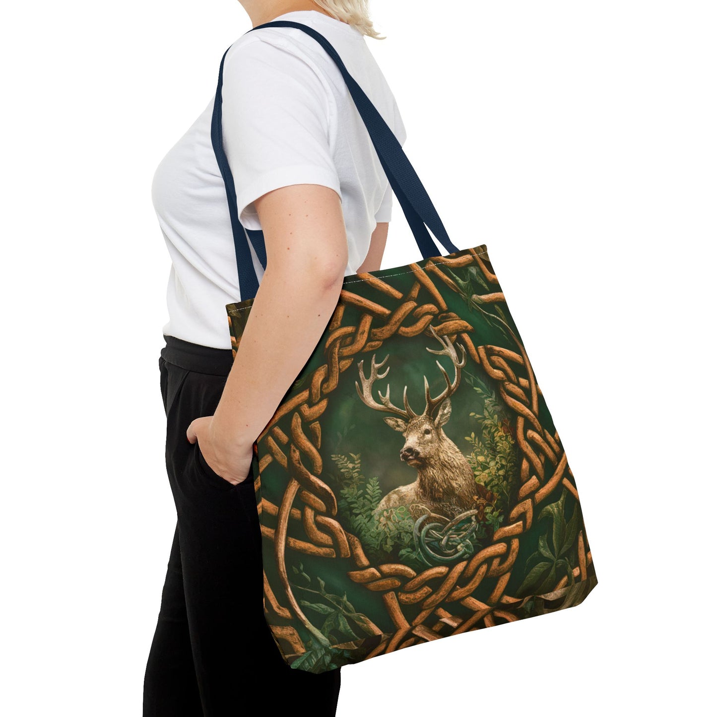 Majestic Stag Tote Bag | Nature-Inspired Eco-Friendly Carryall