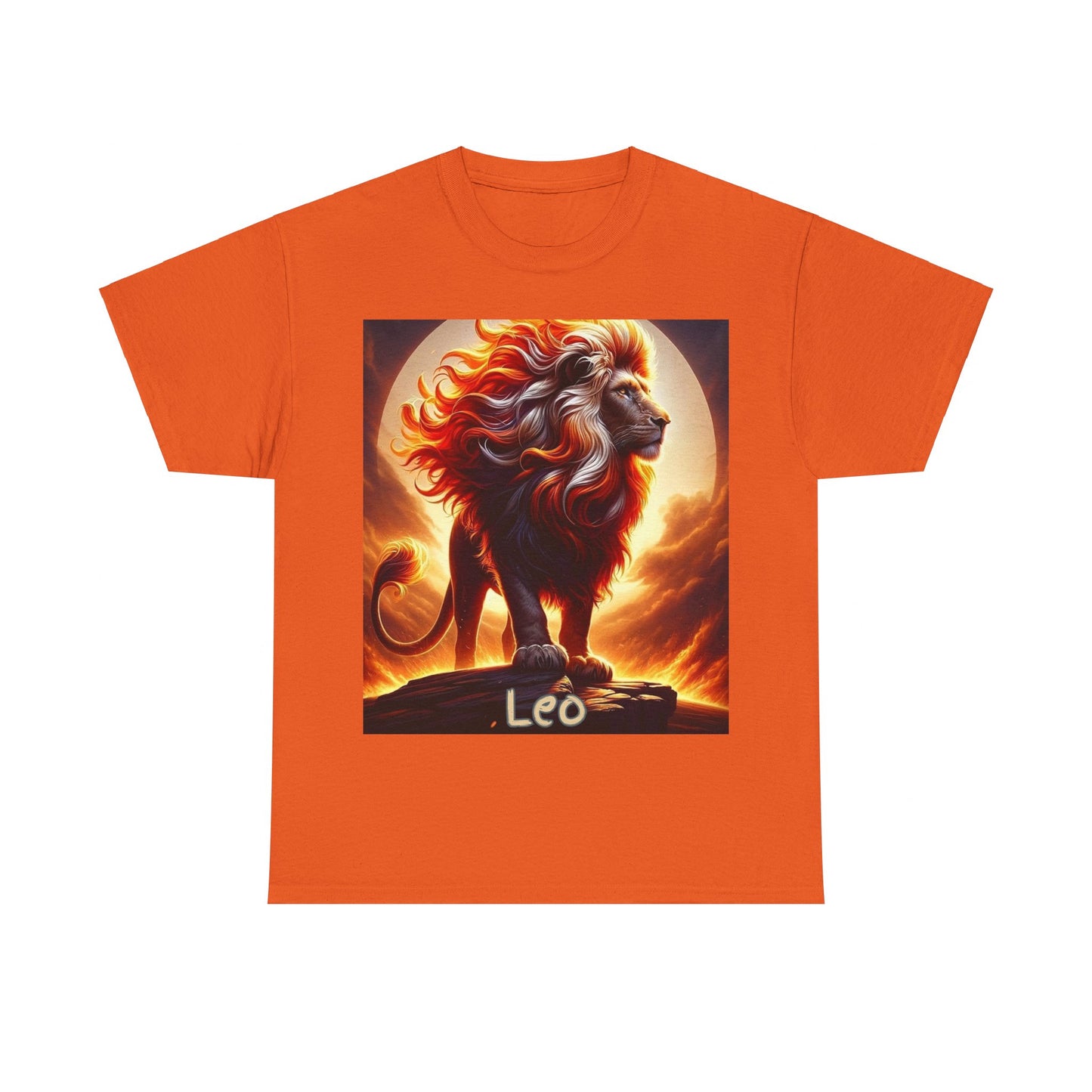 Leo Unisex Heavy Cotton Tee
