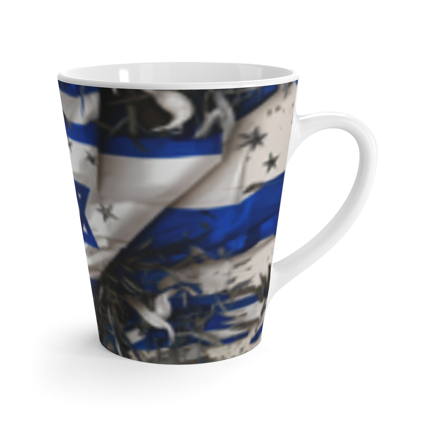Israeli Flag Latte Mug