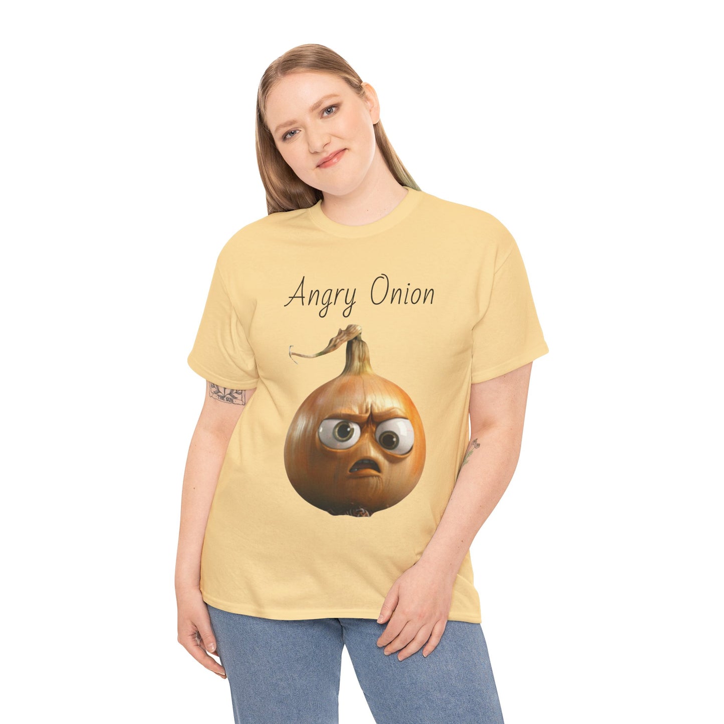 Angry Onion Unisex Heavy Cotton Tee