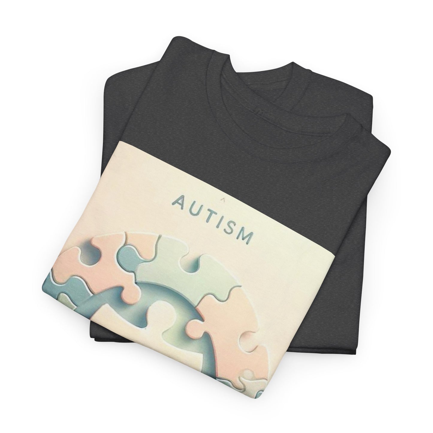 Autism Circle Unisex Heavy Cotton Tee