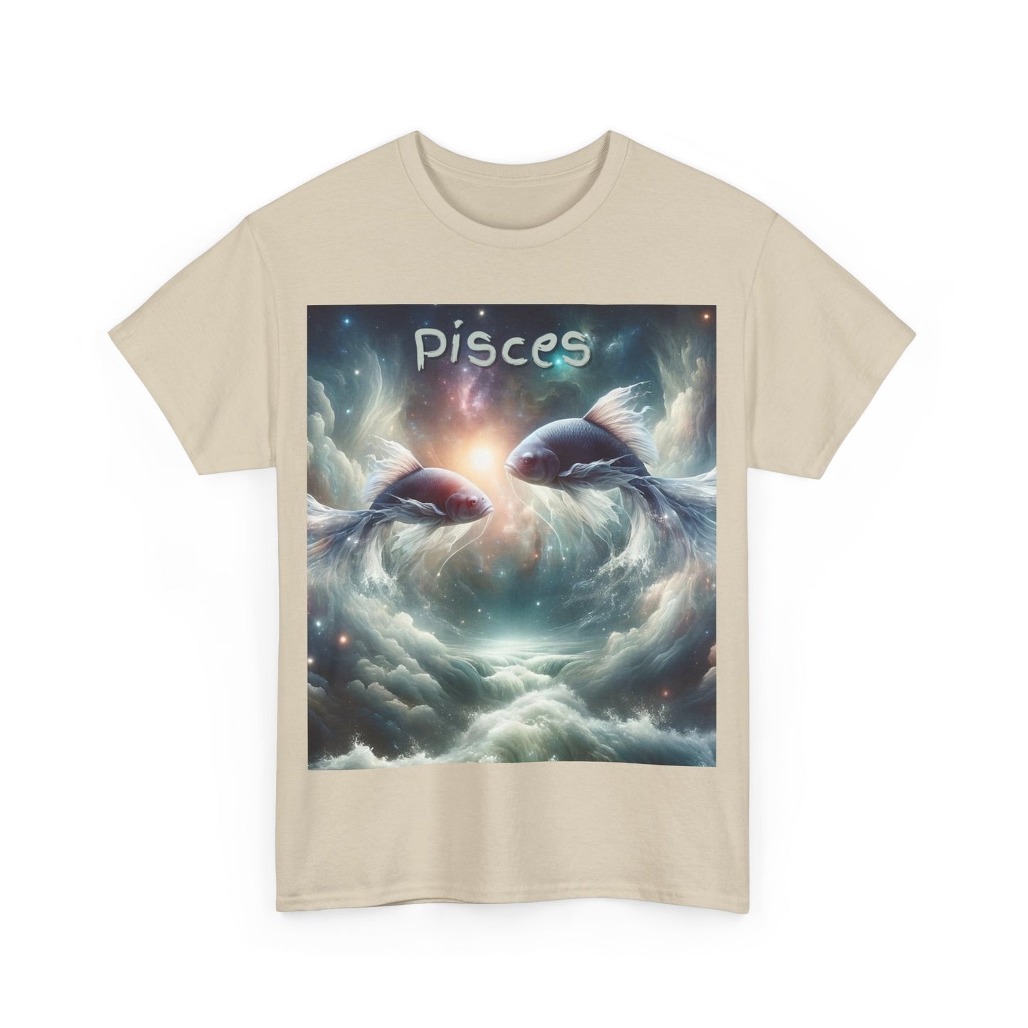 Pisces Unisex Heavy Cotton Tee