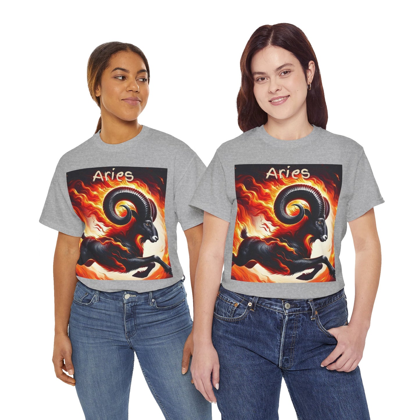 Aries Unisex Heavy Cotton Tee