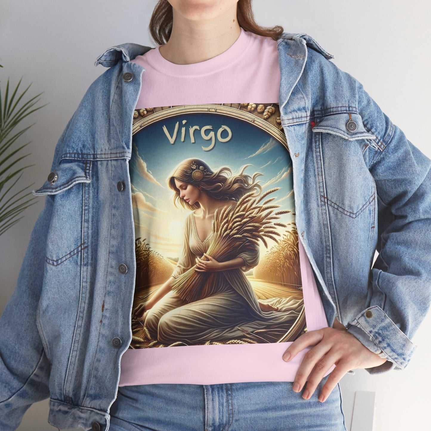 Virgo Unisex Heavy Cotton Tee