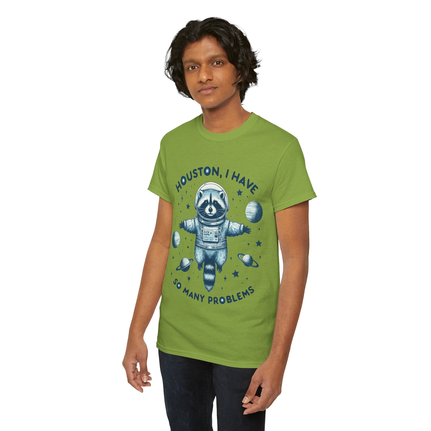 Houston I Have So Many Problems Unisex Heavy Cotton Tee
