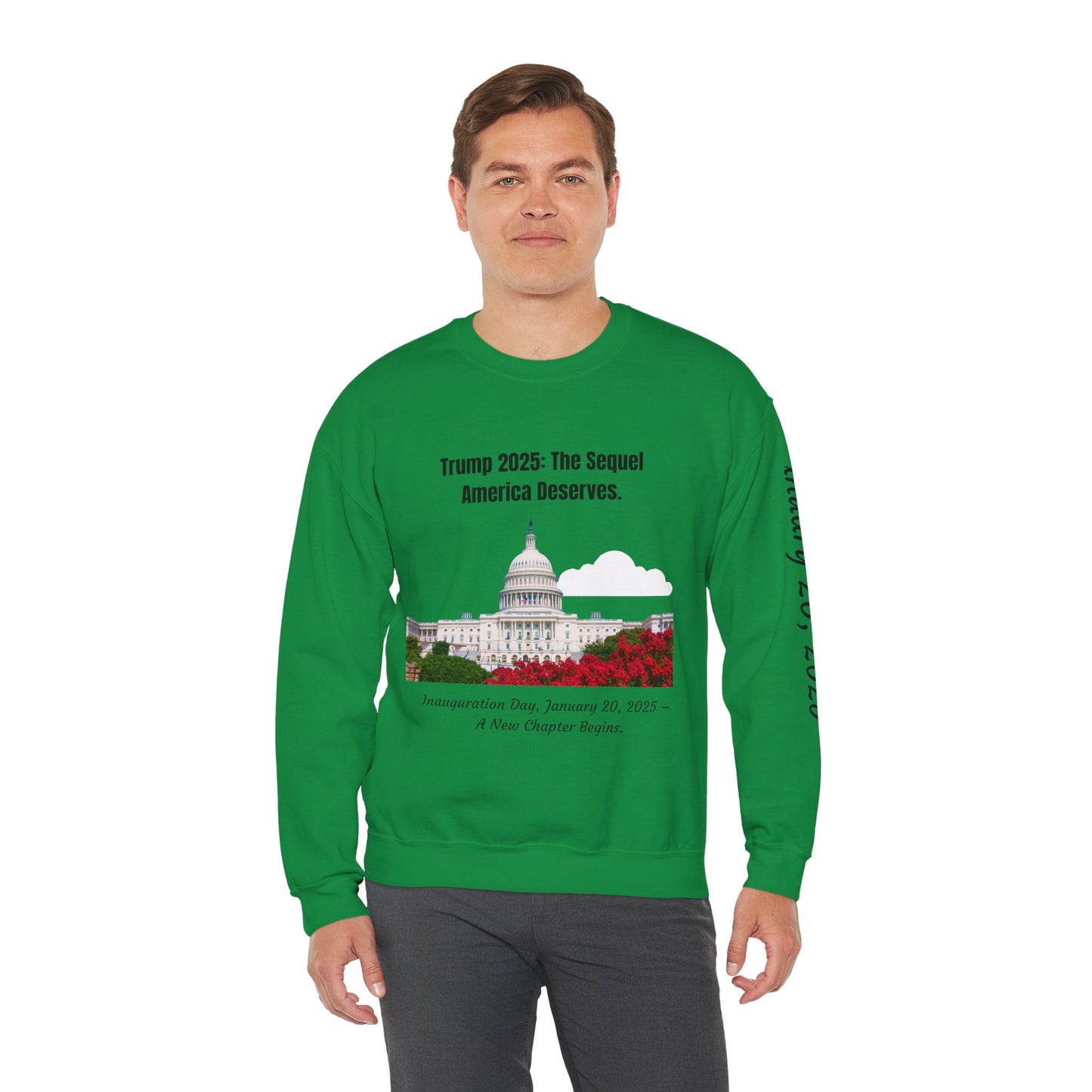 Trump 2025: The Sequel Inauguration 2025 Unisex Heavy Blend™ Crewneck Sweatshirt