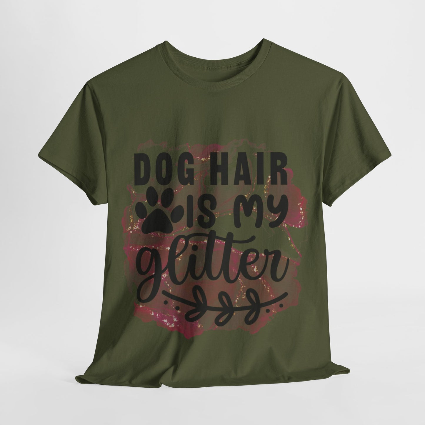 Dog Hair Is My Glitter Unisex Heavy Cotton Tee