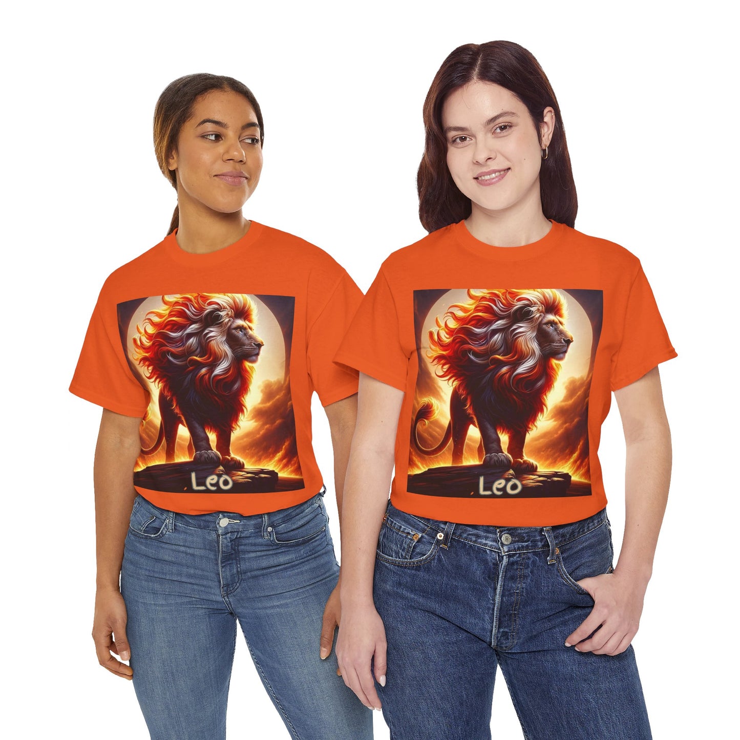 Leo Unisex Heavy Cotton Tee