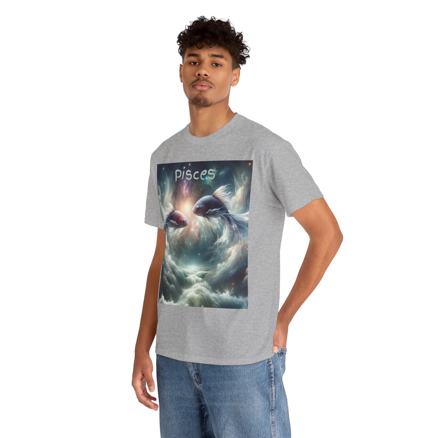 Pisces Unisex Heavy Cotton Tee