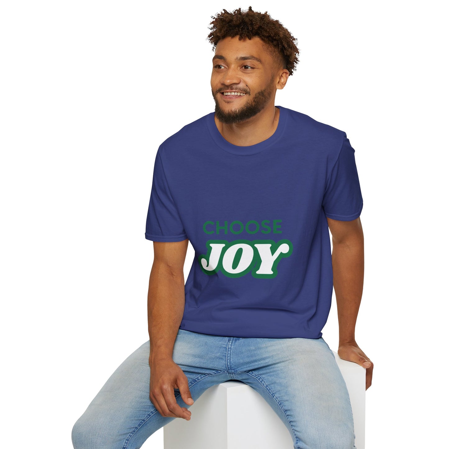 Choose Joy Unisex Softstyle T-Shirt - Positive Vibe Apparel