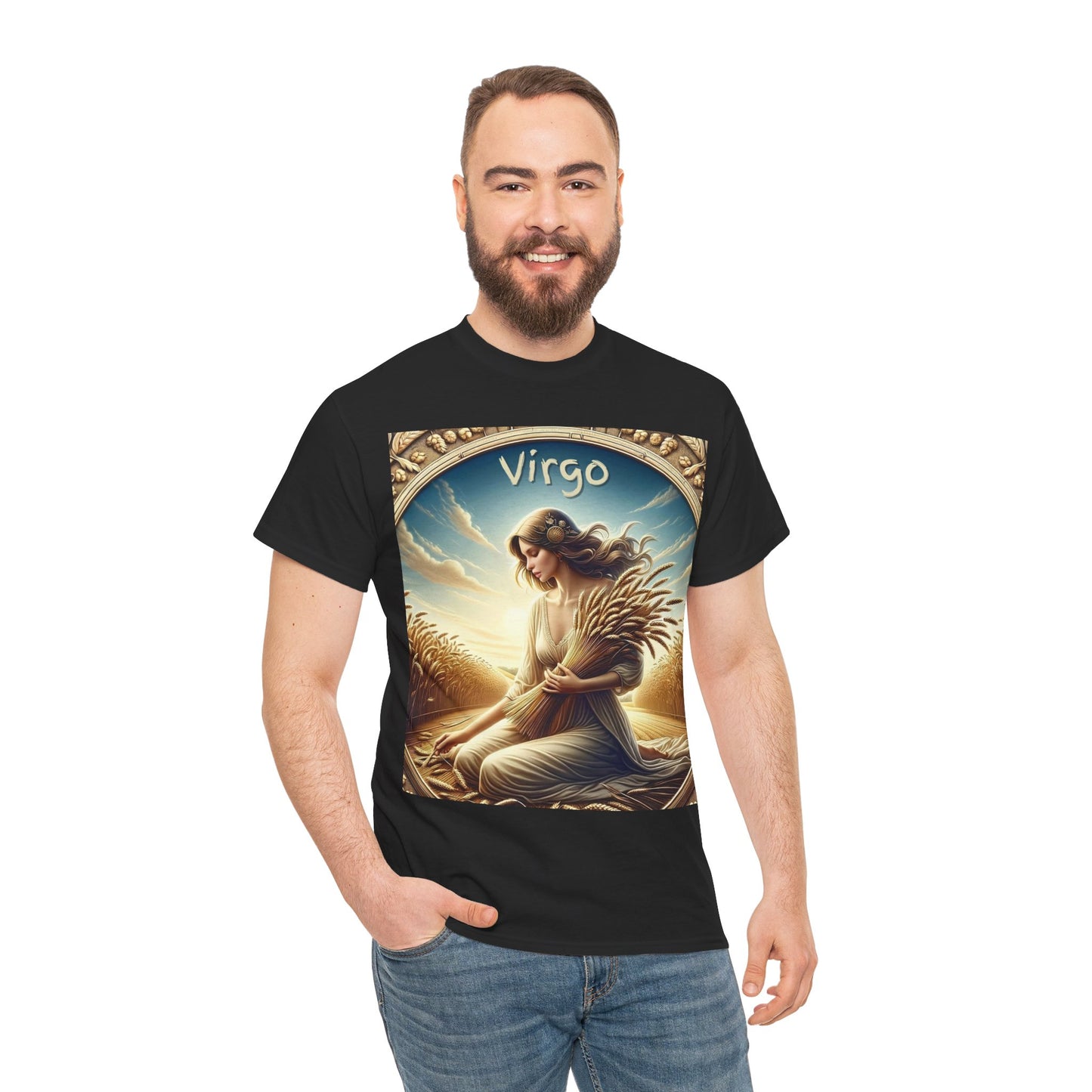 Virgo Unisex Heavy Cotton Tee