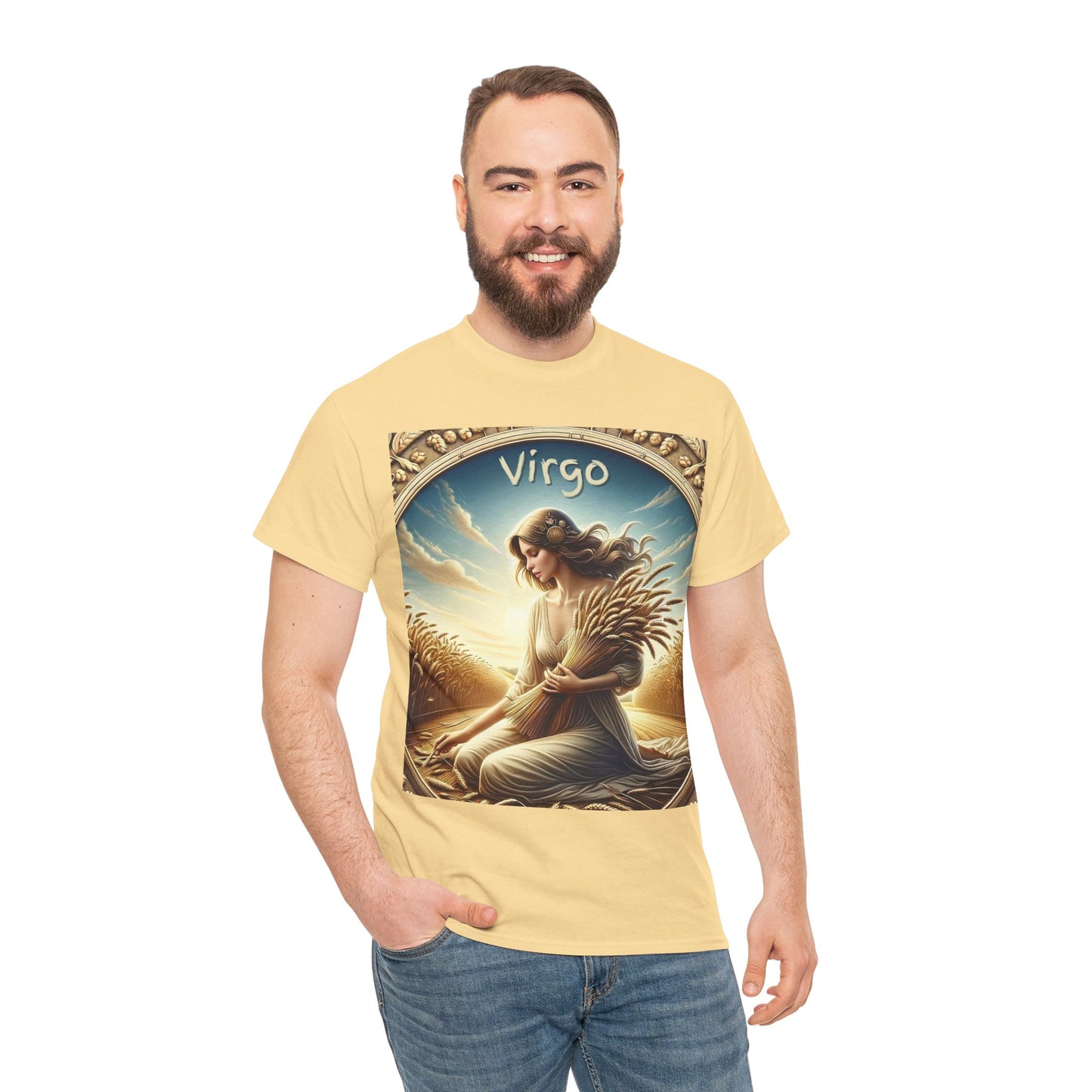 Virgo Unisex Heavy Cotton Tee