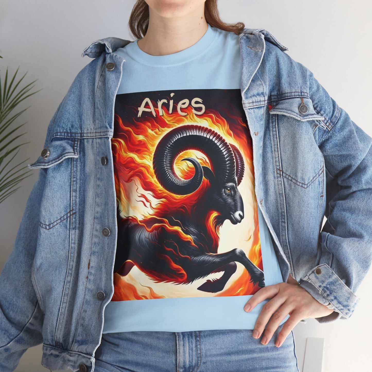 Aries Unisex Heavy Cotton Tee