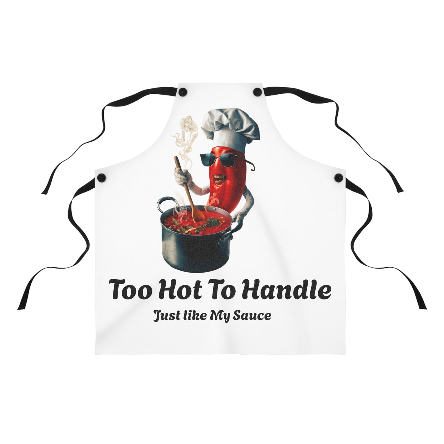 Too Hot Too Handle Apron (AOP)