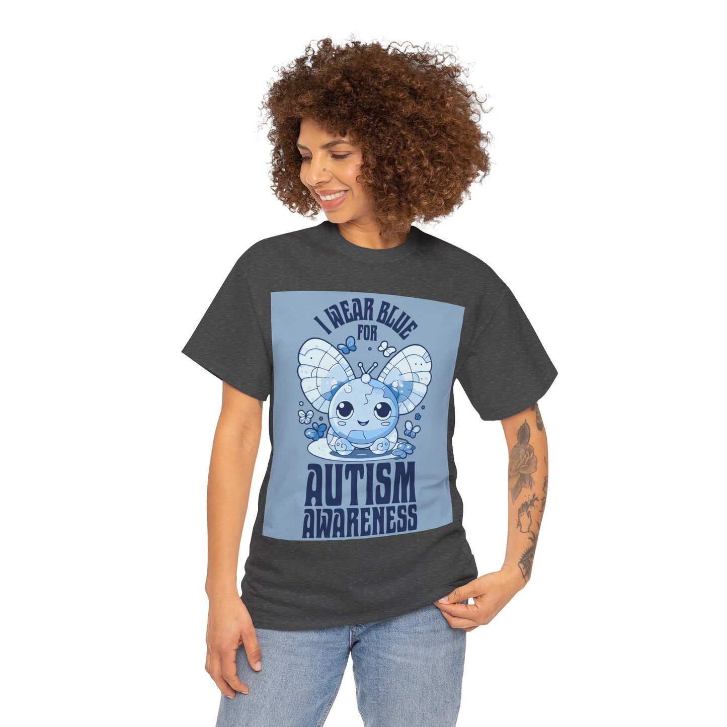 Autism Awareness Unisex Heavy Cotton Tee